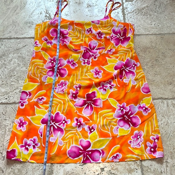 Tropical pattern vacation dress! Gorgeous! - Picture 1 of 7